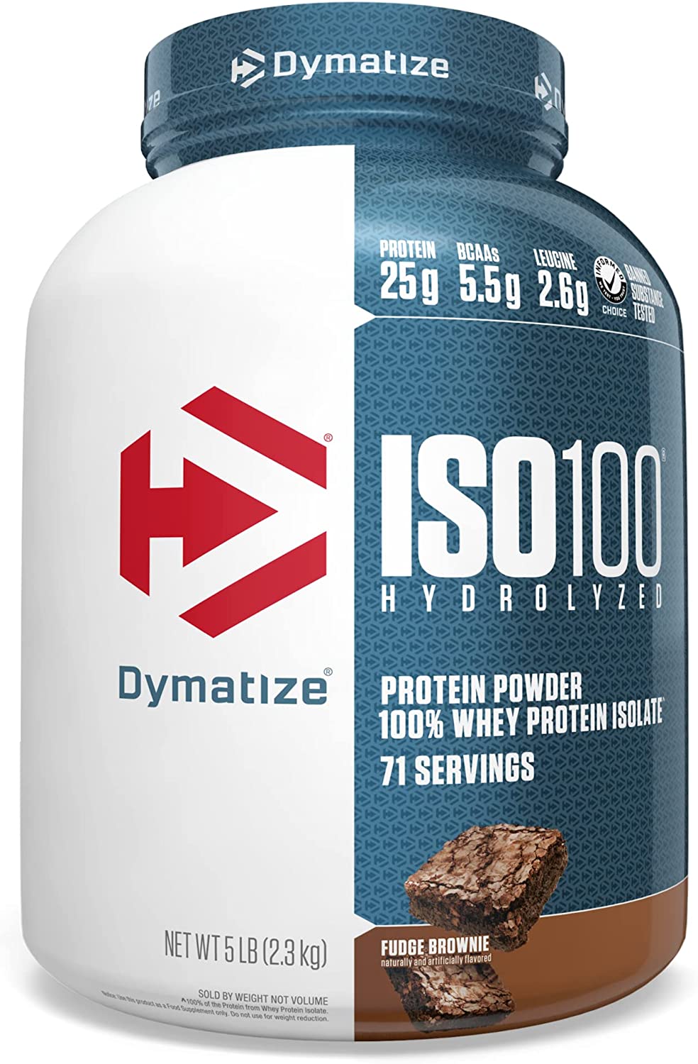 Iso 100 Whey Protein Isolado – 2300g Chocolate – Dymatize Nutrition