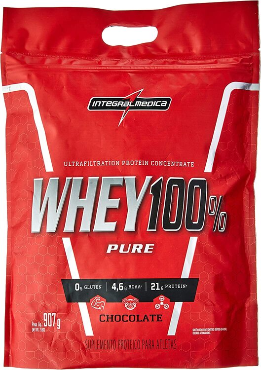 Whey 100% Pure 900g Integralmédica – Baunilha