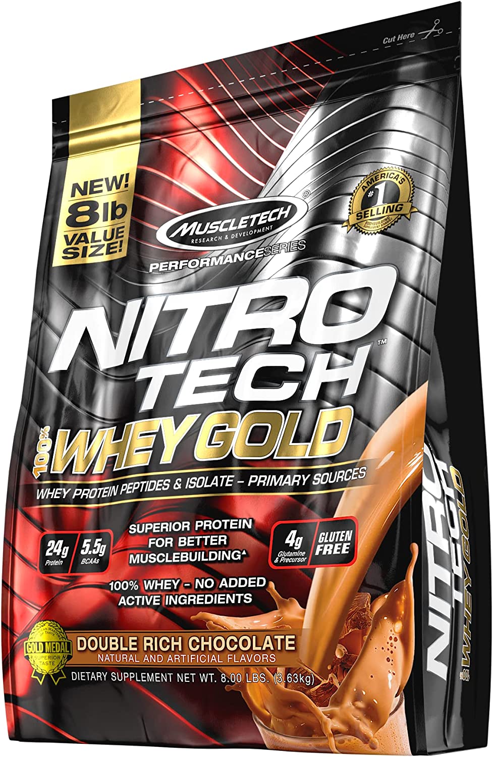 Whey Protein NT Gold Duplo Chocolate 3.63KG 8LBS