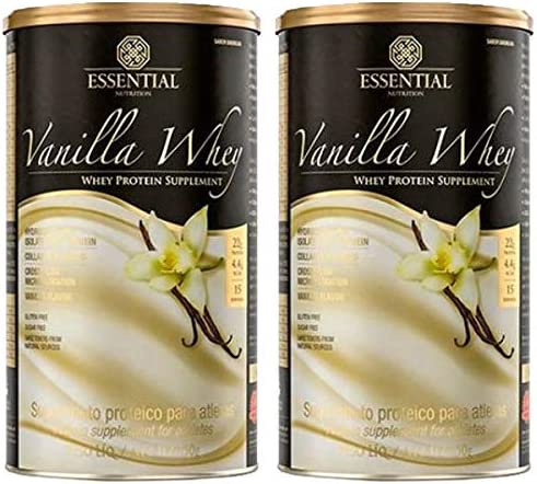 Vanilla Whey – 2 unidades de 450 Gramas – Essential