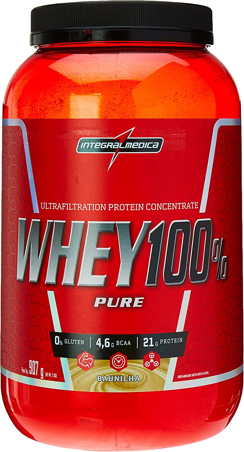 Whey 100% Pure Pt 907G Baun, Integralmedica