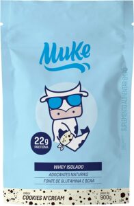 Whey Isolado e Hidrolisado Muke - Cookies'n Cream (Refil 900g)
