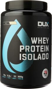 Whey Protein Isolado Dux Nutrition Sabor Chocolate, 900g