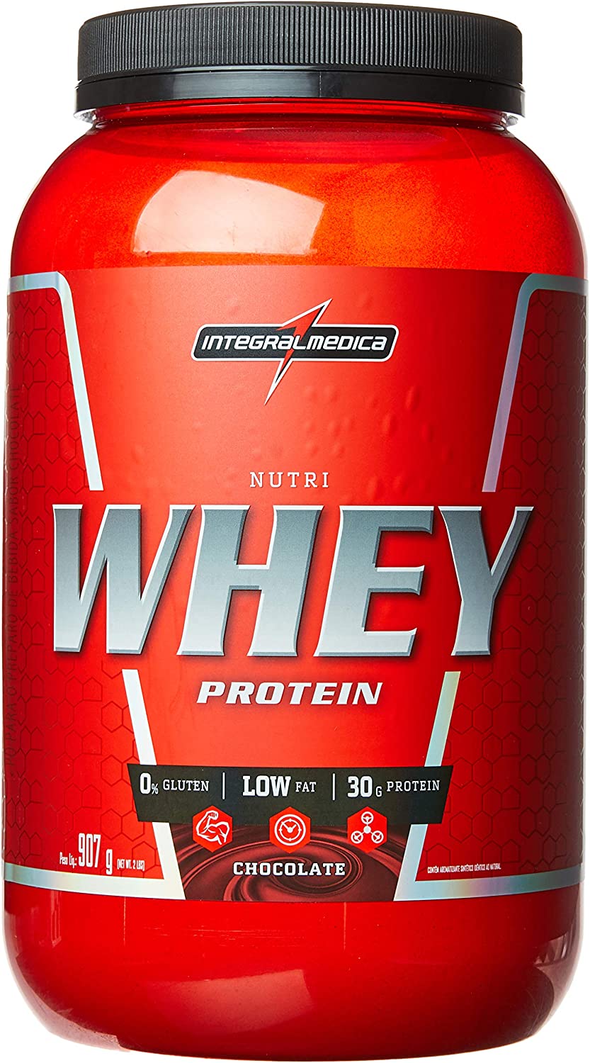 Nutri Whey Protein IntegralMédica Chocolate 907g