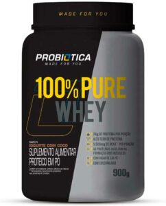 Probiótica 100% Pure Whey, Sabor Iogurte C/ Coco - 900g