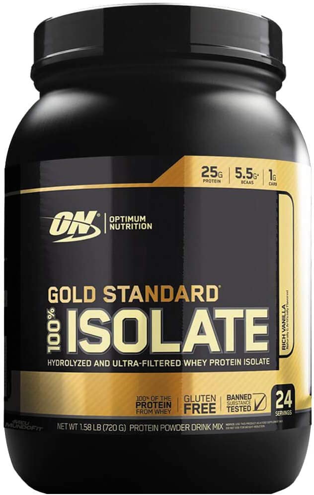 Gold Standard 100% Isolate – 720g Rich Vanilla – Optimum Nutrition