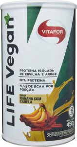  Life Vegan - 450g Banana com Canela, Vitafor 