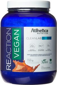 Reaction Vegan (720G) - Sabor Chocolate, Atlhetica Nutrition