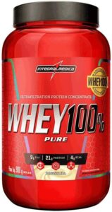 Whey 100% Pure 900g Integralmedica - Baunilha 