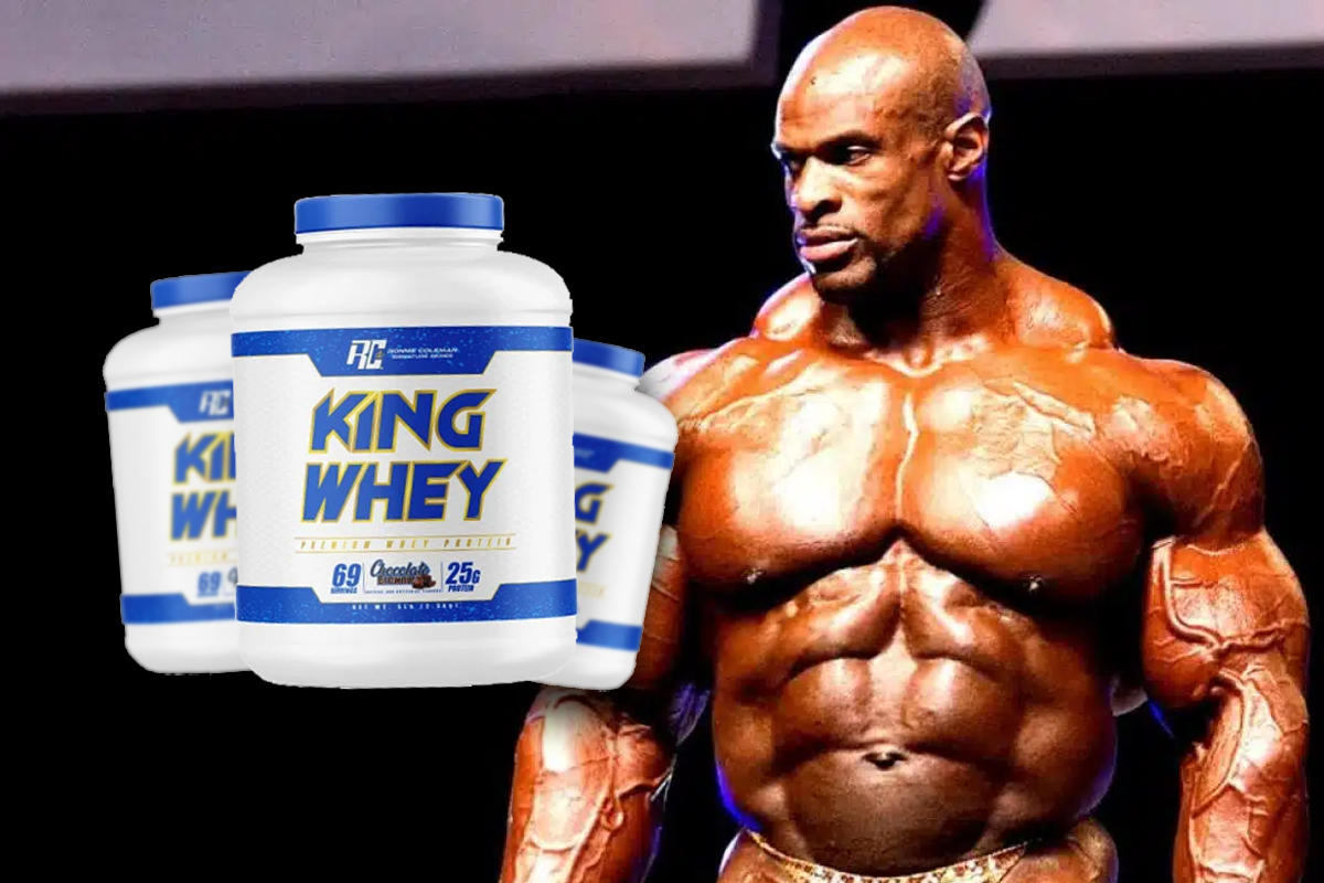 King Whey Ronnie Coleman é bom