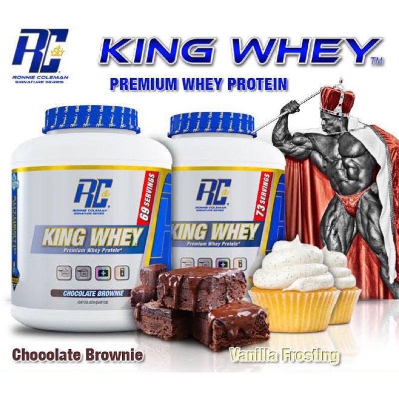 King Whey Ronnie Coleman é bom